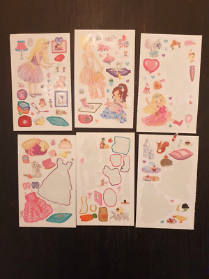 TOP Model My Style Princess Mimi Sticker Glitzer-Aufkleber Reste