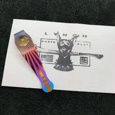 Lynch Northwest Deep Carry Titanium Clip for Paramilitary 2 C81GP2 Dfd Starburst