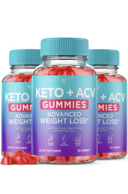 KETO + ACV FYVUS Gummies 3 Pack (180 Count) Advanced Weight Loss Supplement 