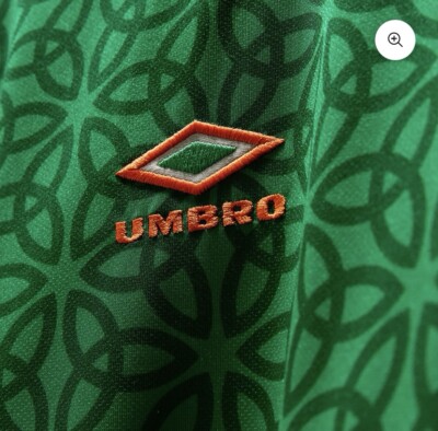 Umbro St Patricks Day 17-3 2025 Mens Football Jersey S 100