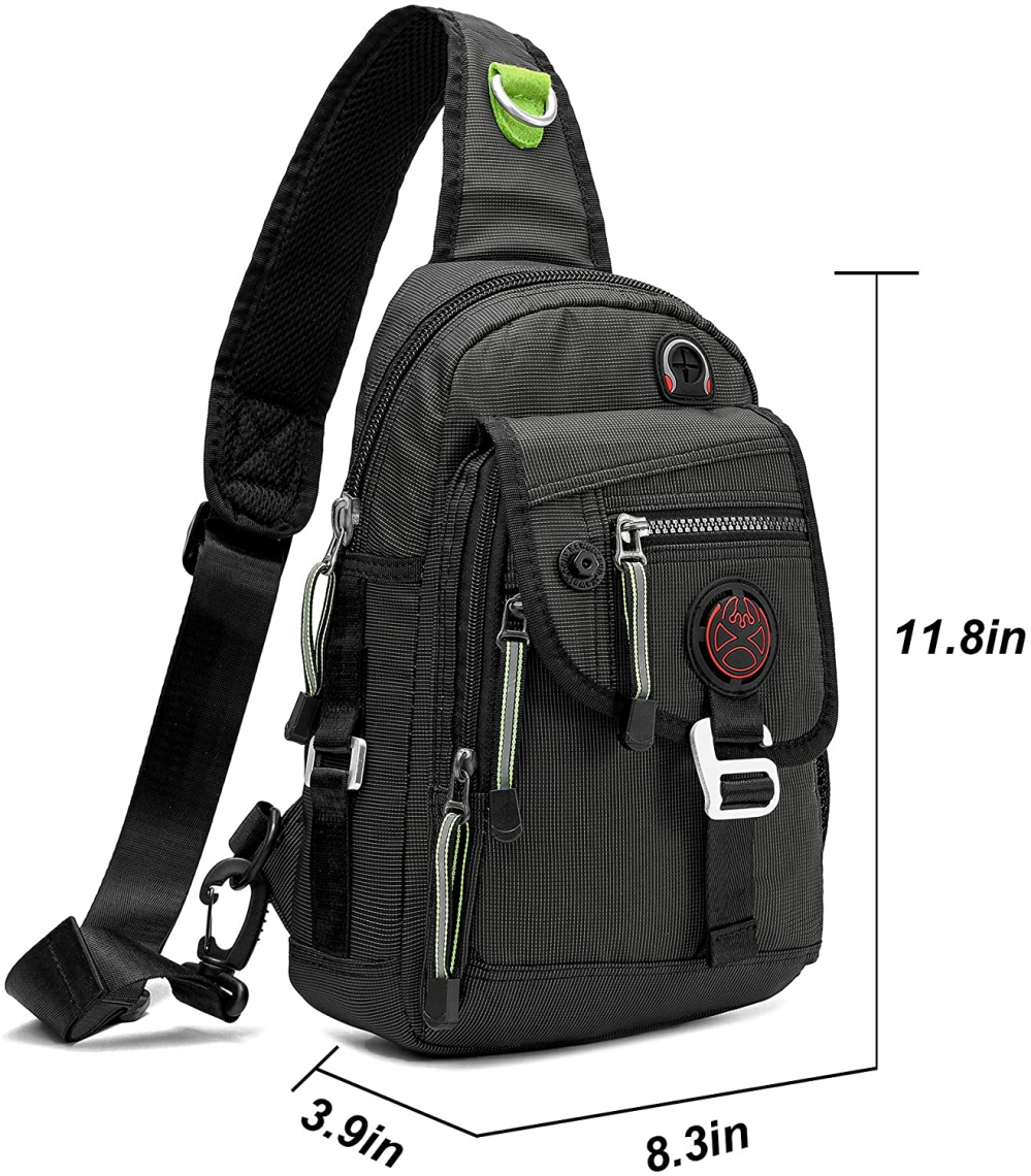 nicgid sling bolsa chest shoulder backpack fanny pack crossbody bolsas for men