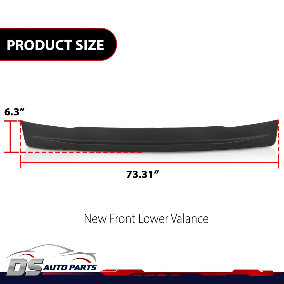Front Lower Valance Fit For 2017-2019 Ford F-250 F-350 F-450 F-550 4-Wheel Drive — 第 3/4 张图片
