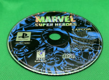 UNTESTED Marvel Super Heroes Disc Only (Sony PlayStation 1, 1997) PS1 Game