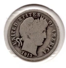 1913 Barber Dime (498)
