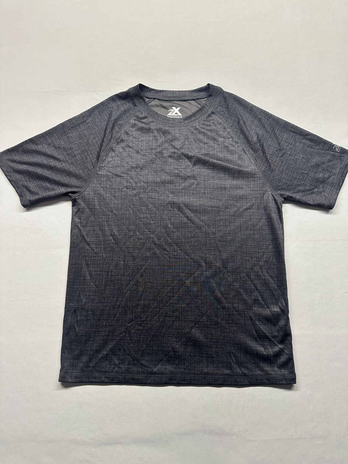 Zeroxposur Black Men's Performance T-Shirt, Size M, UPF 50+ Sun Protection.