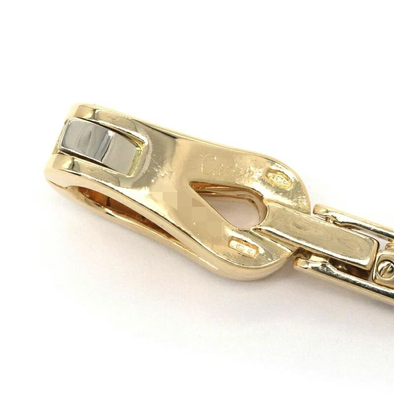 Bracciale Cartier Agraph in oro giallo 18 carati YG braccialetto a catena 7 1...