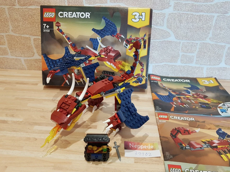 LEGO Creator 31102 Fire Dragon, Foto 3 von 5