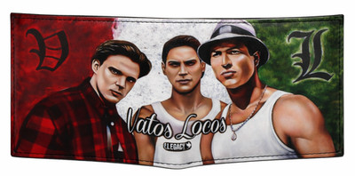 Vatos Locos Tribute Bifold Men's Wallet - Blood in Blood Out Wallet Vatos Locos