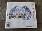 Final Fantasy Explorers (Nintendo 3DS, 2016)