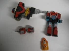 Lot of vintage Voltron & G1 Transformers parts lot