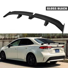 For Toyota Corolla+ 55" Rear Trunk Spoiler PRO Racing Rear GT Wing Gloss Black