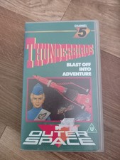 Vintage Thunderbirds In Outer Space VHS Video Blast Off Into Adventure 1986