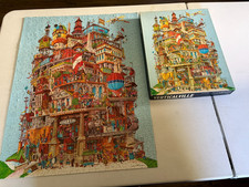 Vintage Springbok Verticalville Jigsaw Puzzle 1977 500-749 Pieces COMPLETE