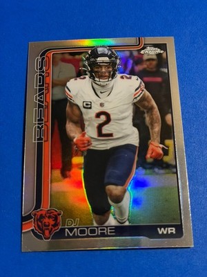 2025 Topps Chrome - D.J. Moore #48 Refractor