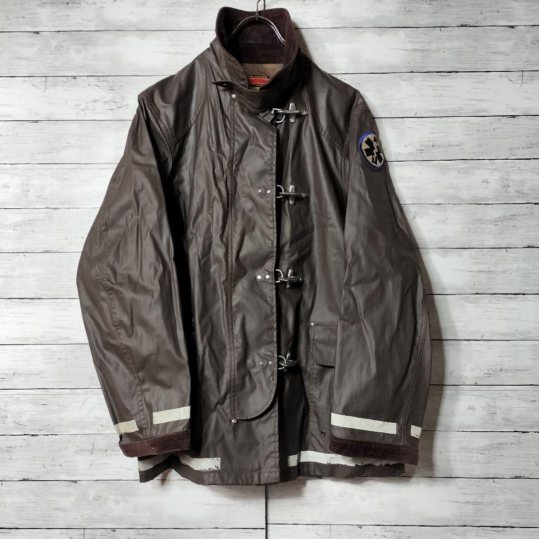 Good Used Buzz Rickson's Fireman Jacket Nylon Uni… - image 1