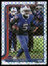 2025 Topps Chrome #31 Joshua Palmer X-Fractor