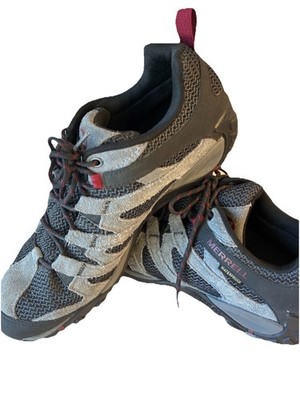 Merrell Alverstone Waterproof Low Hiking Shoes / CastleRock / Mens 11.5 Gray