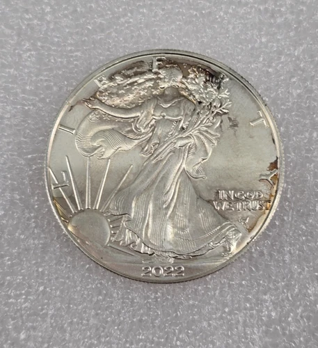 2022 American Silver Eagle — photo from the most recent tracked eBay sale