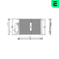 ERA Kondensator, Klimaanlage 667477 FüR Hyundai KIA