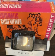 Airequipt Automatic Slide Viewer for 35 MM and Super Slides Vintage w Box
