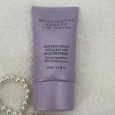 Meaningful Beauty Skin Brightening Decollete  Neck Treatment 1.7 Fl Oz - SPF 15
