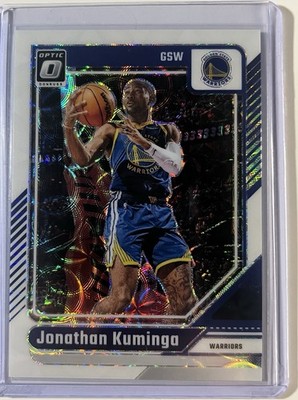 2024-25 Panini Donruss  Optic Jonathan Kuminga #197 International White /15