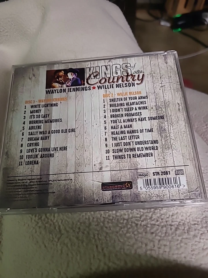 Kings of Country by Jennings, Waylon / Nelson, Willie (CD, 2016) Foto 4 de 4