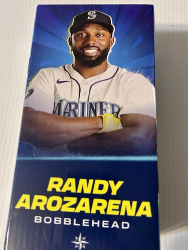 Randy Arozarena Bobblehead Seattle Mariners MLB Béisbol BDA DEPORTES 2025 CAJA NUEVA - Imagen 2 de 15