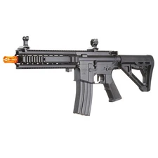 Lancer Tactical Gen 4 L119A2 Full Metal AEG Electronic Airsoft Rifle Black
