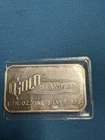 RARE 2K MINTED 1oz Vintage Engelhard Silver Bar for GOLD STANDARD