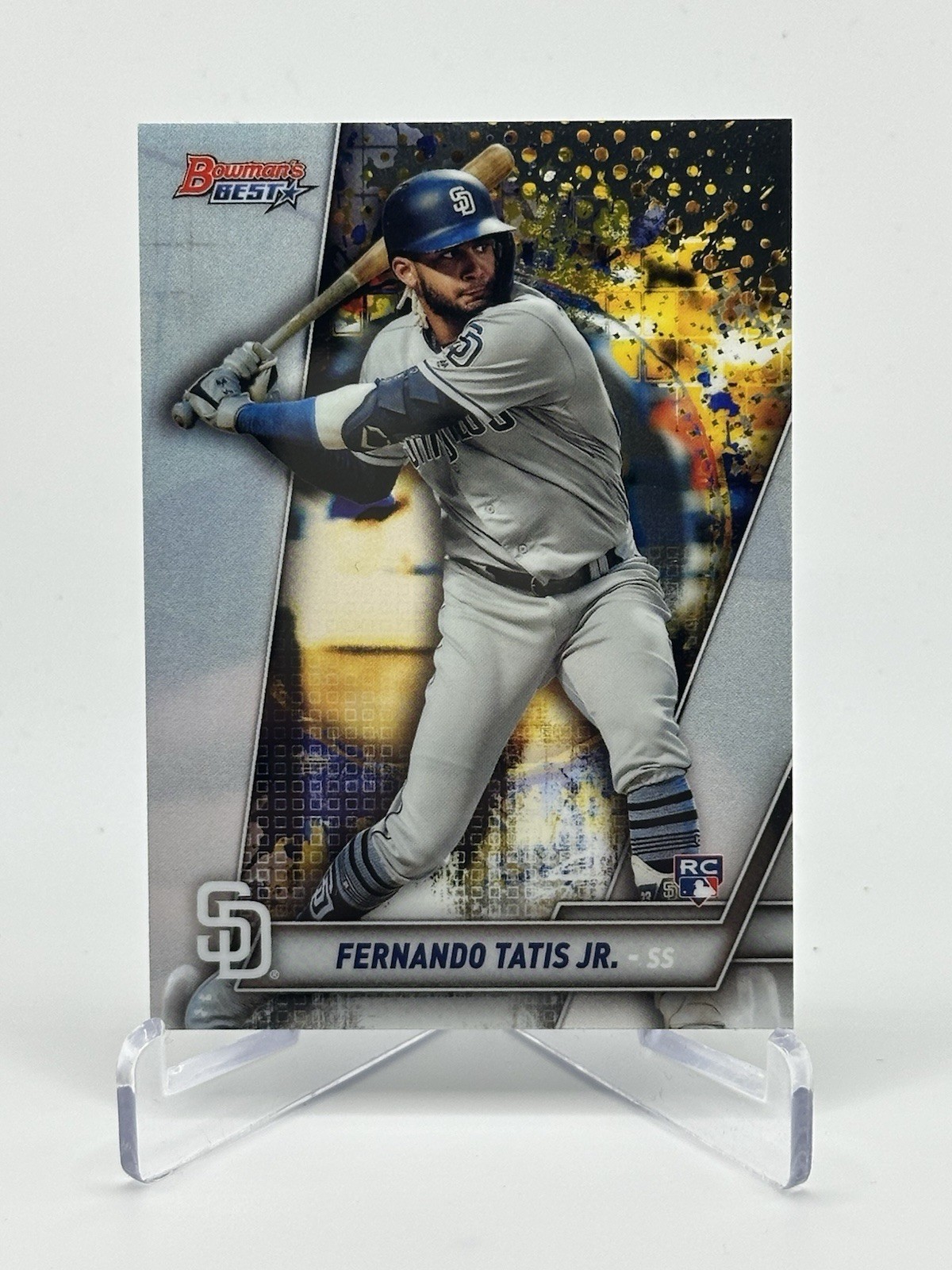 Fernando Tatis Jr 2019 Bowman's Best RC Rookie 58 Padres