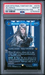 Jill, Shiva's Dominant (Borderless) Foil #378 - Final Fantasy MTG