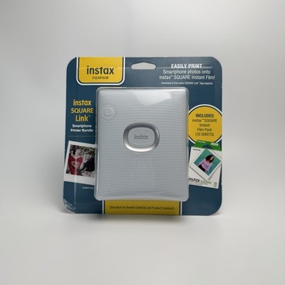 Fujifilm Instax Square Link Smartphone Printer Bundle - Brand New / Sealed