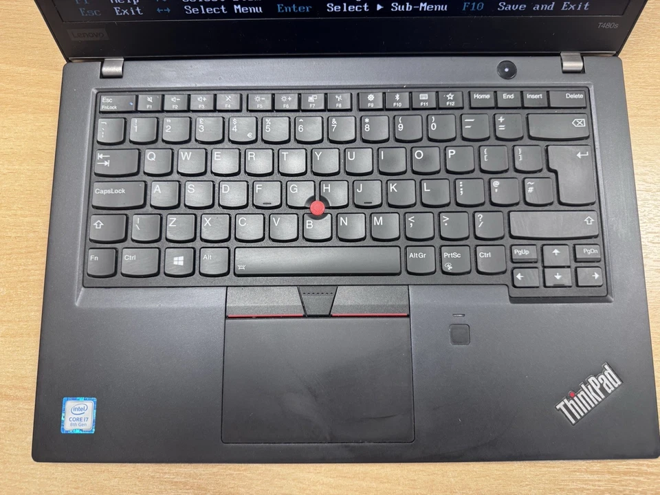 Lenovo ThinkPad T480s · i7-8550U · 16GB · 512GB, photo 2 of 5