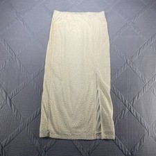 A New Day Cream Eyelet Skirt Size 4