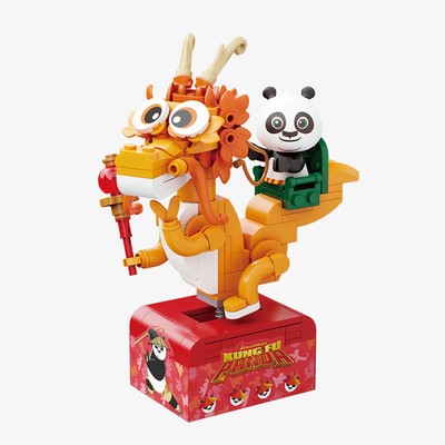 Pantasy Kung Fu Panda Po Cosrider Brick Set
