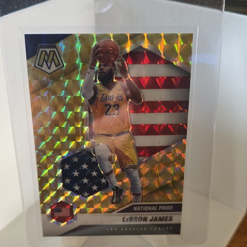 Panini 2020-21 Mosaic National Pride Prizm LeBron James #247 Lakers