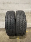 2x P245/70R17 Goodyear Wrangler All-Terrain Adventure 8/32 116 S Used Tires