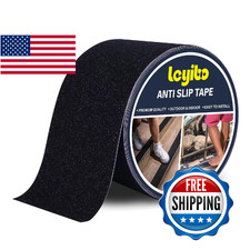 Leyibo 4"x42ft Anti-Slip Tape Waterproof Non-Skid Roll for Stairs Indoor/Outdoor