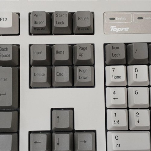 Topre Si01Ts Capacitive Non-contact type Switch Keyboard Japanese Layout White - Picture 8 of 10