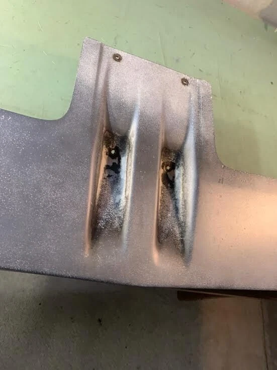 94-05 For Chevy Astro Safari Moonvisor Sunvisor Spoiler Roof Gray Brown LUND - Image 3 of 4