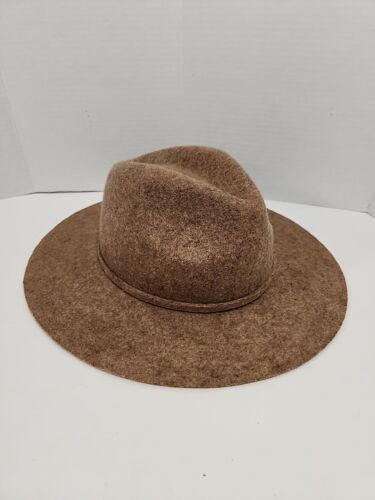 J.crew 100% Wool Tan Hat Size S/m - Picture 1 of 13