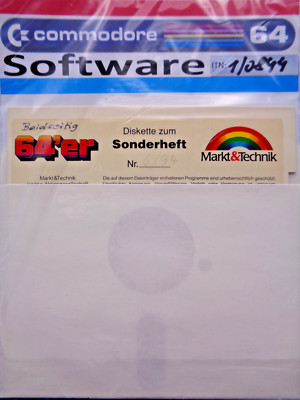 COMMODORE 64/128 -- FLOPPY DISK FOR SPECIAL ISSUE 6/94 (MARKET & ENGINEERING - DISK)