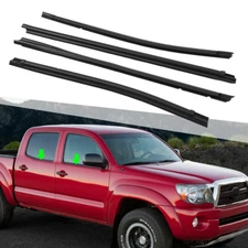 For 2005-15 Toyota Tacoma Double Cab Outside Window Weatherstrip Trim Seal Belt