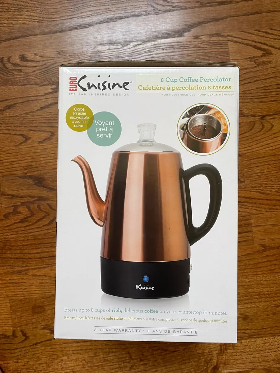 Euro cuisine cheap electric percolator