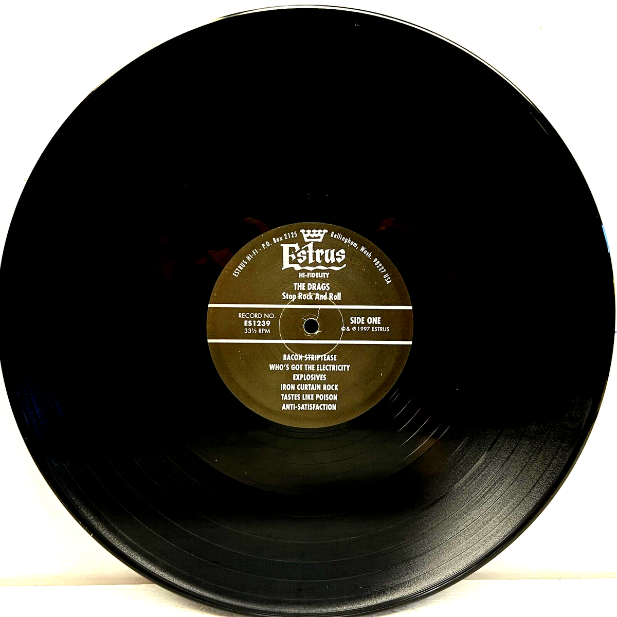 【LP】The Drags / Stop Rock And Roll The Drags – Stop Rock And Roll – Vinyl (LP, Album), 1997