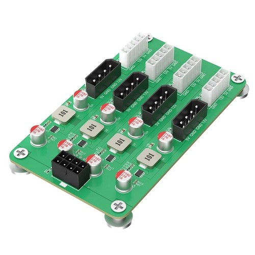 ATXs 6 8pin to 8 Way Voltages Board 5V 12V for Universal Computer Adapter Needs - Afbeelding 3 van 8