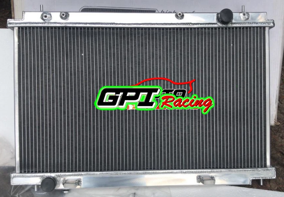 Radiador de alumínio para Nissan 350Z Grand 2007-2009 2008 MT 07 08 09 - Imagem 4 de 4