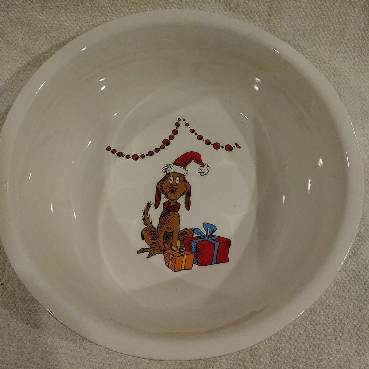 Bowl Flat Bottom Dr. Seuss New