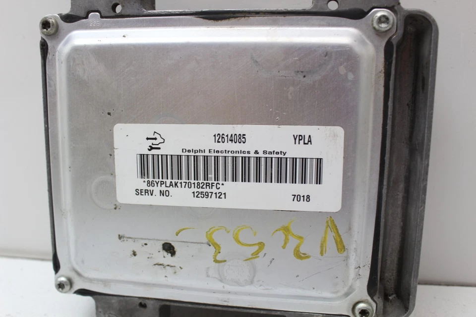 Компьютерный модуль двигателя 2007 07 GMC Yukon 12614085 PCM ECM ECU - Изображение 2 из 4
